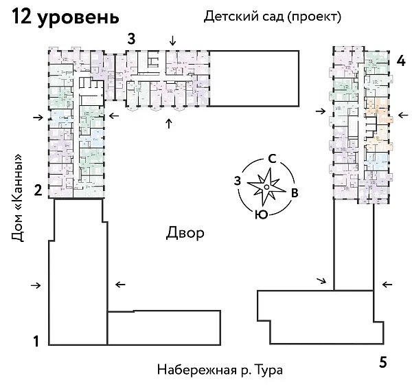 Количество комнат: 3,  61.25 кв.м.