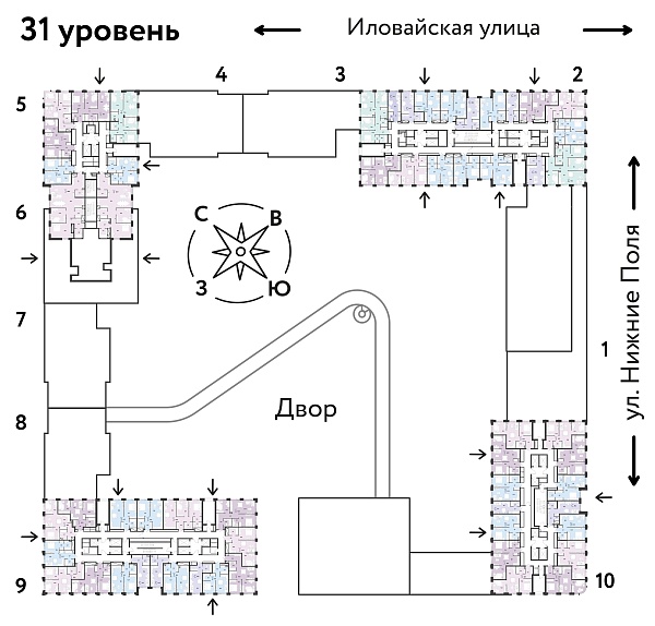 Количество комнат: 3,  48.7 кв.м.