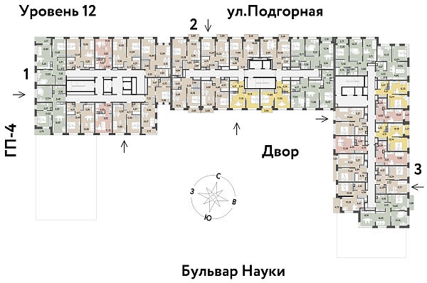 Количество комнат: 2,  39.98 кв.м.